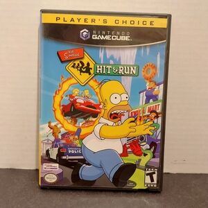 The Simpsons: Hit & Run Nintendo GameCube 2004 CASE ONLY NO GAME Simpsons NGC